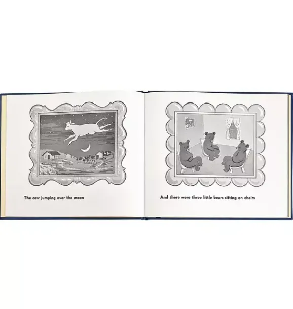 Janie and Jack Books-GOODNIGHT MOON LEATHER EDITION blue