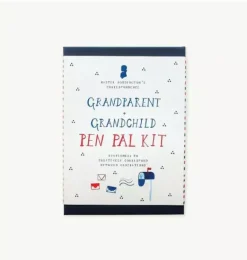 Janie and Jack Stationery-Grandparent + Grandchild Pen Pal Kit multi