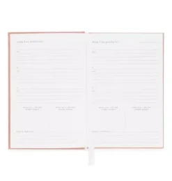 Janie and Jack Desk Accessories-Gratitude Journal, Flax multi