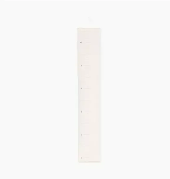 Janie and Jack Art-Growth Chart ivory