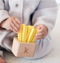 Janie and Jack Imaginary Play-Hamburger & Fries Musical Play Set multi