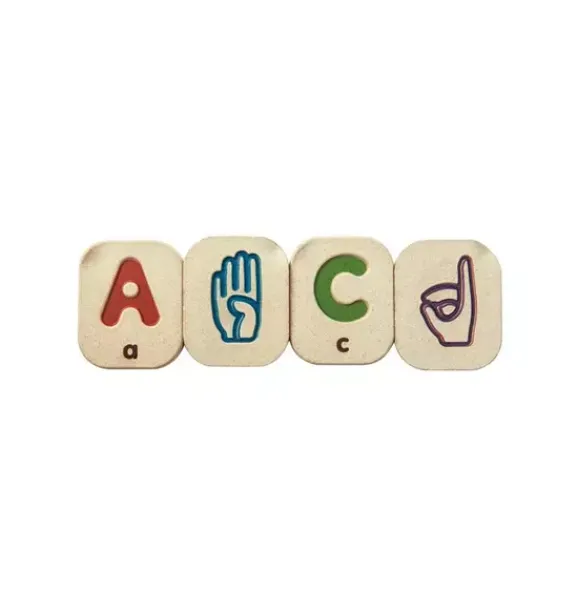Janie and Jack Development Toys-Hand Sign Alphabet A-Z multi