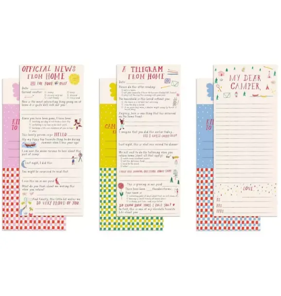 Janie and Jack Stationery-Happy Camper Bundle multi