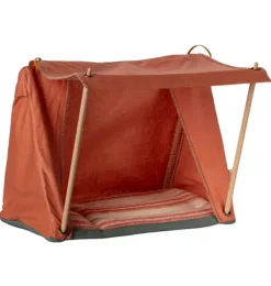 Janie and Jack Dolls-Happy camper tent, Mouse multi