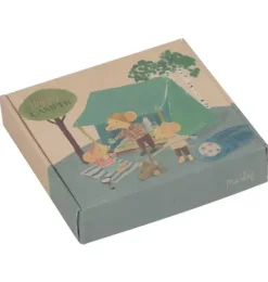 Janie and Jack Dolls-Happy Camper Tent, Mouse green
