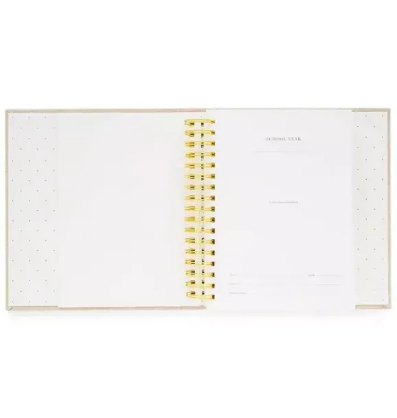 Janie and Jack Desk Accessories-Harbor Blue School Years Photo Book multi