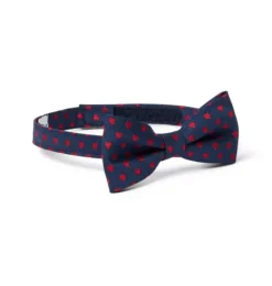 Janie and Jack Ties-Heart Bowtie merchant marine heart