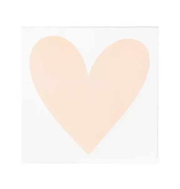 Janie and Jack Desk Accessories-Heart Desk Notepad multi