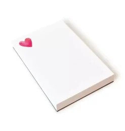 Janie and Jack Stationery-Heart Lined Notepad multi