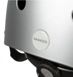 Janie and Jack Bicycles-Helmet Chrome silver