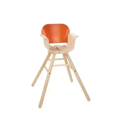 Janie and Jack Playroom-High Chair - Orange multi