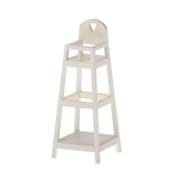 Janie and Jack Dolls-High Chair, My off white