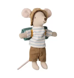 Janie and Jack Dolls-Hiker mouse, Big brother - Stripes multi