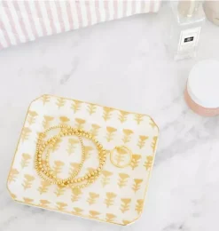 Janie and Jack Desk Accessories-Honeycomb Trinket Tray multi