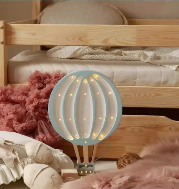 Janie and Jack Lighting-Hot Air Balloon Lamp pink