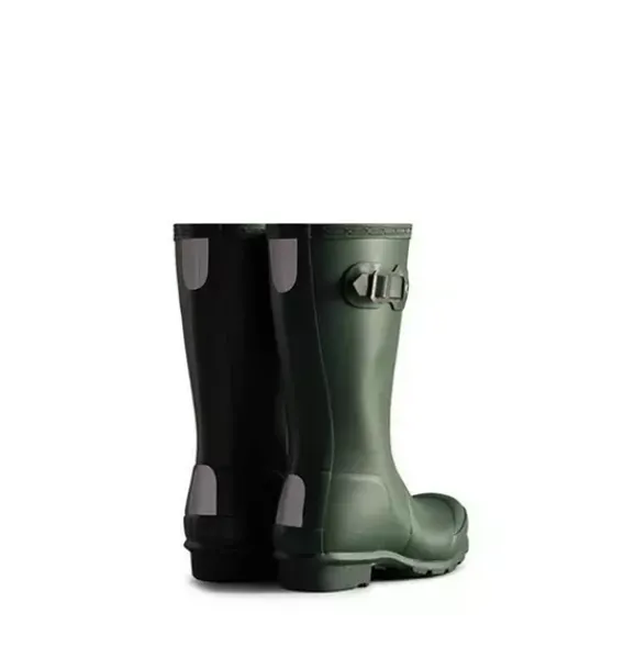 Janie and Jack Kids Shoes|Shoes-Hunter Original Big Kids First Classic Rain Boot hunter green