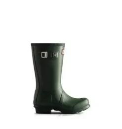 Janie and Jack Kids Shoes|Shoes-Hunter Original Big Kids First Classic Rain Boot hunter green
