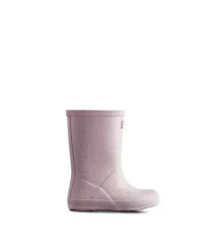 Janie and Jack Kids Shoes|Shoes-Hunter Original Big Kids First Classic Rain Boot tempered mauve