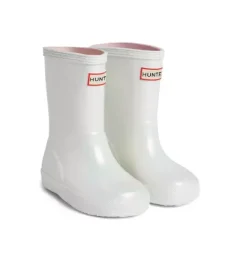 Janie and Jack Kids Shoes|Shoes-Hunter Original Kids First Classic Nebula Rain Boot silver