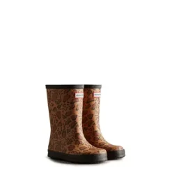 Janie and Jack Kids Shoes|Shoes-Hunter Original Kids First Classic Leopard Rain Boot tawny leopard