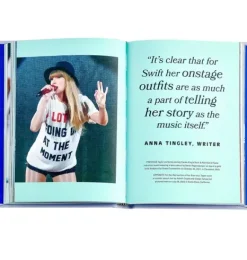 Janie and Jack Books-ICONS OF STYLE TAYLOR SWIFT  LEATHER EDITION lilac