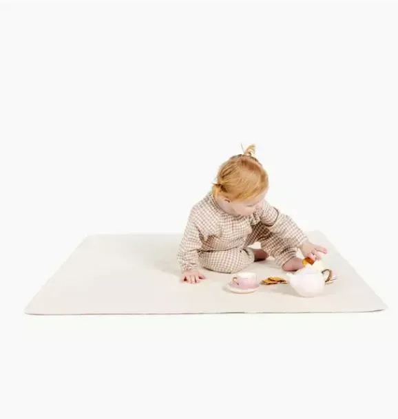 Janie and Jack Feeding Accessories|High Chairs-High Chair Mat ivory
