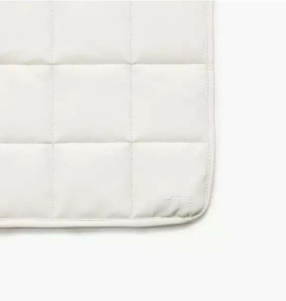 Janie and Jack Playroom|Baby Activity-Square Quilted Mat ivory