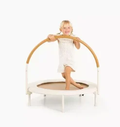 Janie and Jack Playroom|Development Toys-Trampoline ivory