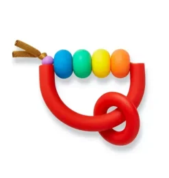 Janie and Jack Teethers And Bottles-Kaleidoscope Arch Ring Teether multi