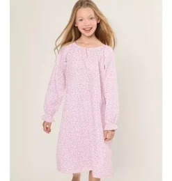 Janie and Jack Kids Pajamas|Petite Plume-Kids Delphine Nightgown in sweethearts