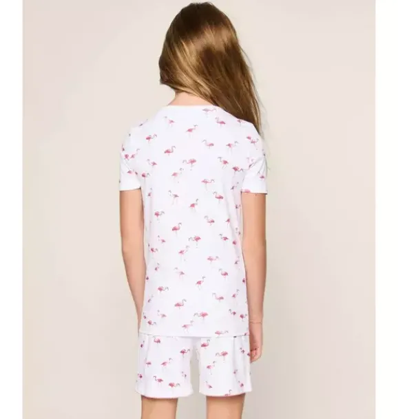 Janie and Jack Kids Pajamas|Petite Plume-Kid's Pima Snug Fit Short Pajama Set in flamingos
