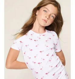 Janie and Jack Kids Pajamas|Petite Plume-Kid's Pima Snug Fit Short Pajama Set in flamingos