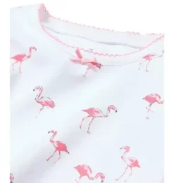 Janie and Jack Kids Pajamas|Petite Plume-Kid's Pima Snug Fit Short Pajama Set in flamingos