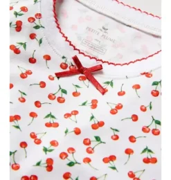 Janie and Jack Kids Pajamas|Petite Plume-Kid's Pima Snug Fit Short Set in cherry orchard