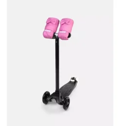 Janie and Jack Kids Accessories-Kids Scooter Warmmuffs - Bows pink