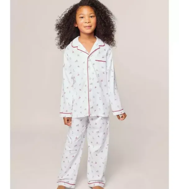 Janie and Jack Kids Pajamas|Petite Plume-Kid's Twill Pajama Set in coastal charms