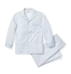 Janie and Jack Kids Pajamas|Petite Plume-Kid's Twill Pajama Set in la mer