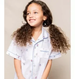 Janie and Jack Kids Pajamas|Petite Plume-Kid's Twill Short Pajama Set in bateau