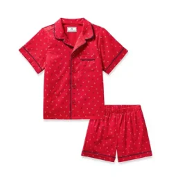 Janie and Jack Kids Pajamas|Petite Plume-Kid's Twill Short Set in anchors away