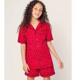 Janie and Jack Kids Pajamas|Petite Plume-Kid's Twill Short Set in anchors away