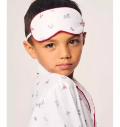 Janie and Jack Kids Accessories|Petite Plume-Kid's Twill Sleep Mask in coastal charms