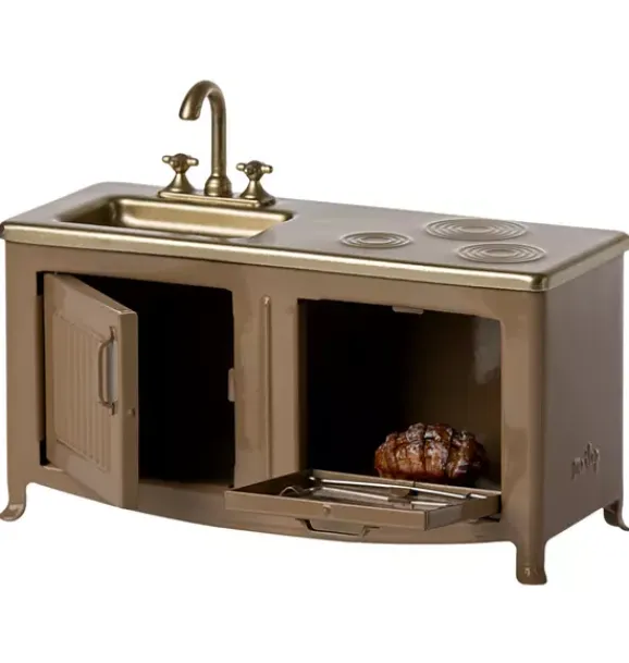 Janie and Jack Dolls-Kitchen, Mouse - light brown