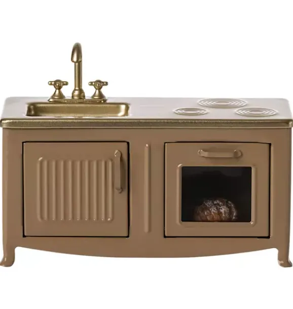 Janie and Jack Dolls-Kitchen, Mouse - light brown