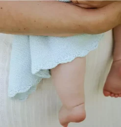 Janie and Jack Nursery|Blankets And Quilts-Knit Blanket - blue