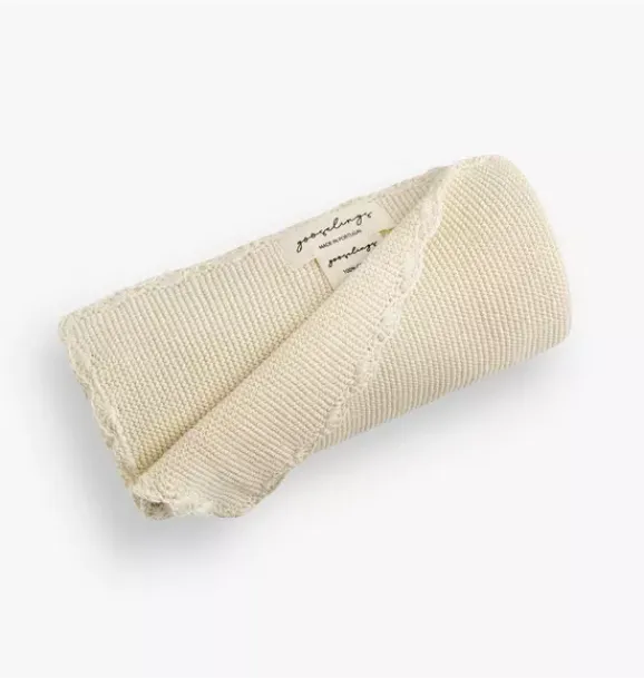Janie and Jack Nursery|Blankets And Quilts-Knit Blanket - ivory