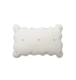 Janie and Jack Decorative Pillows And Throws-Knitted Cushion Biscuit Ivory ivory and dune white