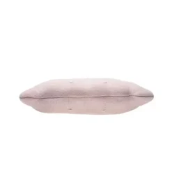 Janie and Jack Decorative Pillows And Throws-Knitted Cushion Biscuit Pink pink pearl and ivory