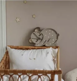 Janie and Jack Lighting-Koala Bear Lamp grey