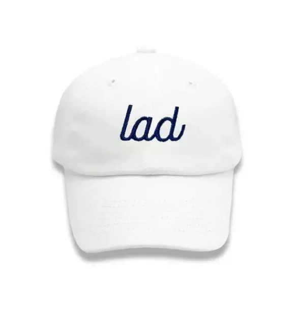 Janie and Jack Kids Accessories-Lad Baseball Hat white