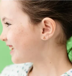 Janie and Jack Kids Accessories|Jewelry-Ladybug Stud Earrings red